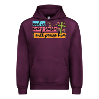 Mauve Wine and in every season i will praise him Urban Hoodie - MaliasSmallBusiness