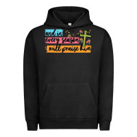 Pigment Black and in every season i will praise him Urban Hoodie - MaliasSmallBusiness