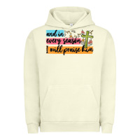 Pigment Pistachio and in every season i will praise him Urban Hoodie - MaliasSmallBusiness
