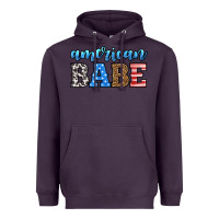 Plum american babe Heavyweight Hoodie - HRA Design Shop