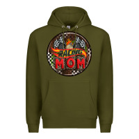 Army Green race coasters Premium Hoodie - AdoDesignShop