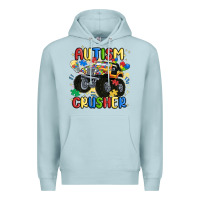 Blue Mist autism crusher Premium Hoodie - MaliasSmallBusiness