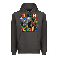 Smoke autism crusher Premium Hoodie - MaliasSmallBusiness