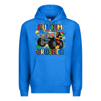 True Royal autism crusher Premium Hoodie - MaliasSmallBusiness