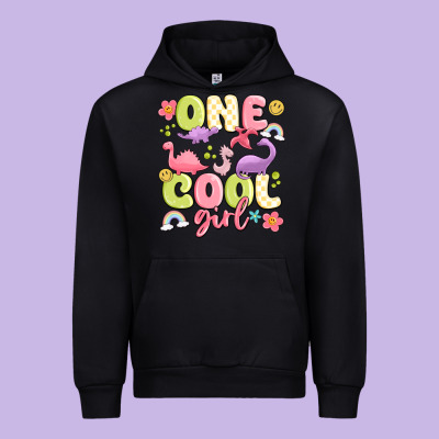 One Cool Girl Urban Hoodie Designed By Maliassmallbusiness