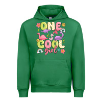 Emerald one cool girl Urban Hoodie - MaliasSmallBusiness