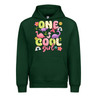 Forest Green one cool girl Urban Hoodie - MaliasSmallBusiness