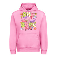 Fuchsia Pink one cool girl Urban Hoodie - MaliasSmallBusiness