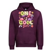 Mauve Wine one cool girl Urban Hoodie - MaliasSmallBusiness