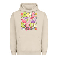 Pigment French Oak one cool girl Urban Hoodie - MaliasSmallBusiness