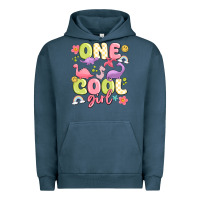 Pigment Midnight Navy one cool girl Urban Hoodie - MaliasSmallBusiness