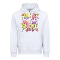 White one cool girl Urban Hoodie - MaliasSmallBusiness