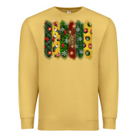 Antique Gold christmas brushstroke Premium Sweatshirt - BundleAndBundleShop