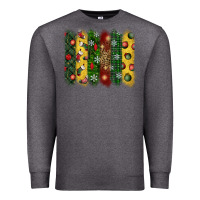 Charcoal Heather christmas brushstroke Premium Sweatshirt - BundleAndBundleShop