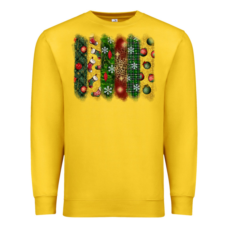 Christmas Brushstroke Premium Sweatshirt by BundleAndBundleShop | Teevron