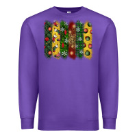 Purple christmas brushstroke Premium Sweatshirt - BundleAndBundleShop
