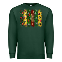 Sports Green christmas brushstroke Premium Sweatshirt - BundleAndBundleShop