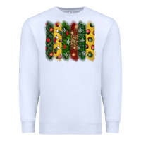 White christmas brushstroke Premium Sweatshirt - BundleAndBundleShop