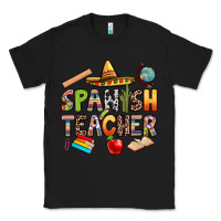 Black spanish teacher Classic Tee - texasbilliewilder