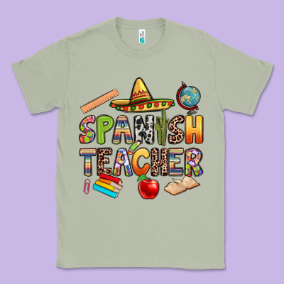 Spanish Teacher Classic Tee Designed By Texasbilliewilder