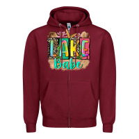 Burgundy lake babe Zipper Hoodie - Zillion Design Studio