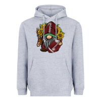 Heather Grey football gnome Heavyweight Hoodie - RacoonDesign