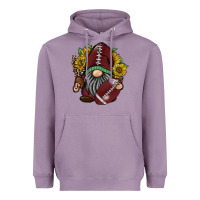 Lavender football gnome Heavyweight Hoodie - RacoonDesign