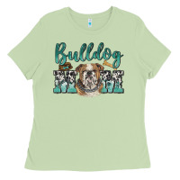 Matcha bulldog mom Ladies Tee - BarkalooDesign