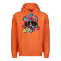 Carrot autism awareness bear Premium Hoodie - MaliasSmallBusiness