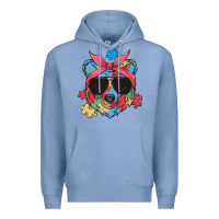 Colony Blue autism awareness bear Premium Hoodie - MaliasSmallBusiness