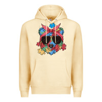 Pina Colada autism awareness bear Premium Hoodie - MaliasSmallBusiness
