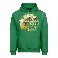 Emerald let's get lucked up Urban Hoodie - MaliasSmallBusiness