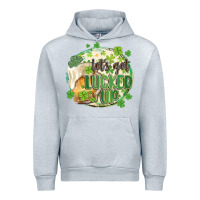 Heather Grey let's get lucked up Urban Hoodie - MaliasSmallBusiness