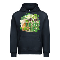 Navy let's get lucked up Urban Hoodie - MaliasSmallBusiness