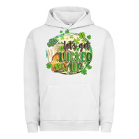 Pigment Lunar Rock let's get lucked up Urban Hoodie - MaliasSmallBusiness