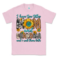 Bubblegum Pink i have two titles mom and grandma and i rock them Classic Tee - Zillion Design Studio
