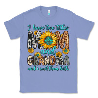 Colony Blue i have two titles mom and grandma and i rock them Classic Tee - Zillion Design Studio