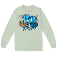 Matcha snow hearts winter season Long Sleeve Tee - Zillion Design Studio