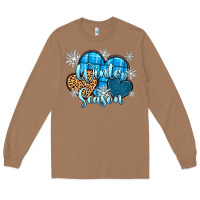 Toasted Coconut snow hearts winter season Long Sleeve Tee - Zillion Design Studio