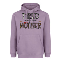 Lavender tired as a mother Heavyweight Hoodie - CowhideDigitalArt