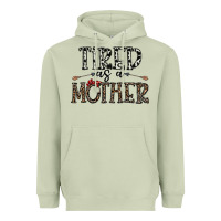 Matcha tired as a mother Heavyweight Hoodie - CowhideDigitalArt