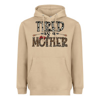 Mushroom tired as a mother Heavyweight Hoodie - CowhideDigitalArt