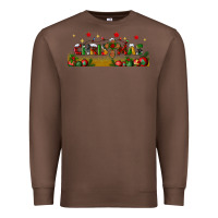 Chestnut christmas with christmas cross libbey glass Premium Sweatshirt - BundleAndBundleShop