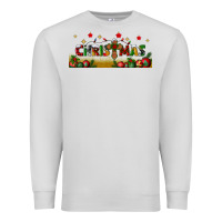 Dove Grey christmas with christmas cross libbey glass Premium Sweatshirt - BundleAndBundleShop