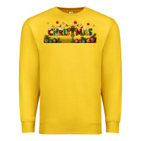 Lemon christmas with christmas cross libbey glass Premium Sweatshirt - BundleAndBundleShop