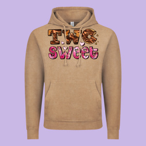 Two Sweet Donut Vintage Hoodie Designed By Adodesignshop