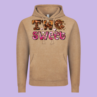 Two Sweet Donut Vintage Hoodie Designed By Adodesignshop