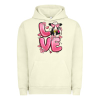 Pigment Pistachio love cow valentine's day Urban Hoodie - MaliasSmallBusiness