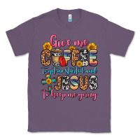 Lavender give me coffee to get me started and jesus to keep Classic Tee - Zillion Design Studio