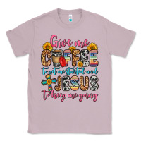 Lilac give me coffee to get me started and jesus to keep Classic Tee - Zillion Design Studio